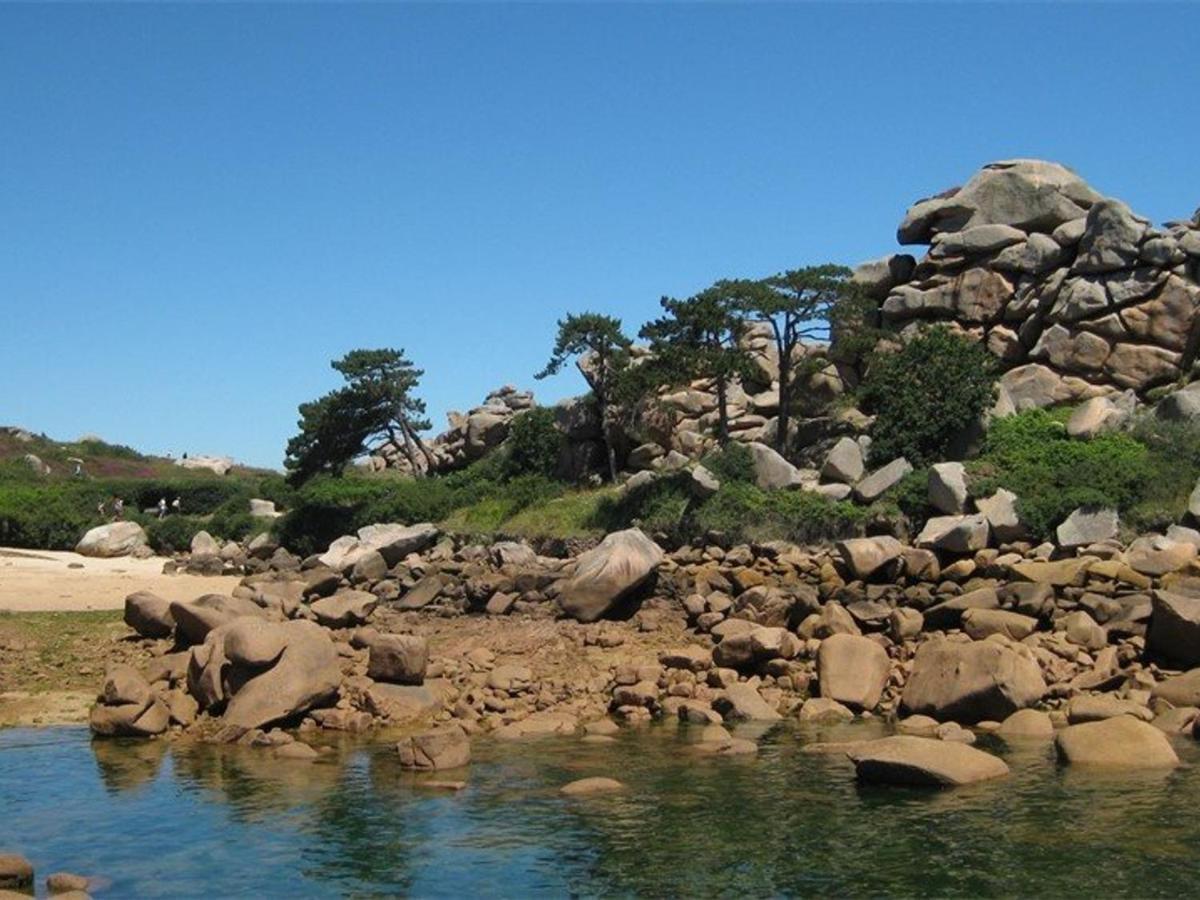 Maison A Ploumanac'H Avec Wifi, Proche Du Port, Jardin, Barbecue, Garage, Chiens Acceptes - Fr-1-368-44 佩罗斯－吉雷克 外观 照片